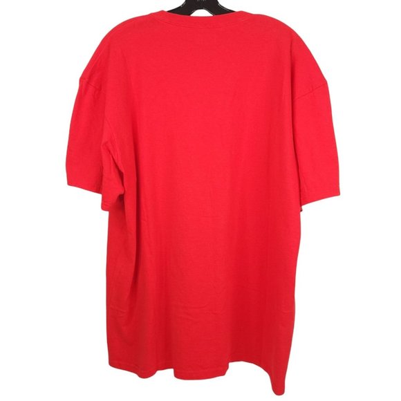 Majestic St Louis Cardinals T Shirt Size 2XL MLB Authentic Collection Red White - Picture 3 of 7